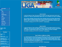 Tablet Screenshot of blobby-liga.de